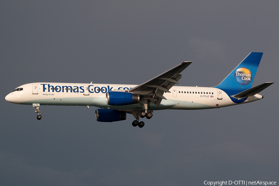 Thomas Cook Airlines Boeing 757-28A (G-FCLE) | Photo 201237