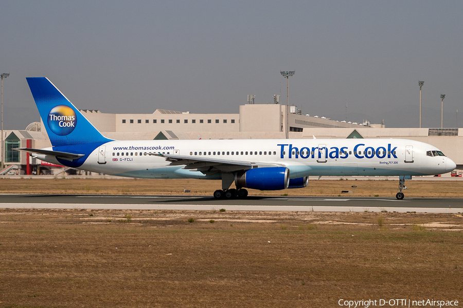 Thomas Cook Airlines Boeing 757-28A (G-FCLI) | Photo 204702
