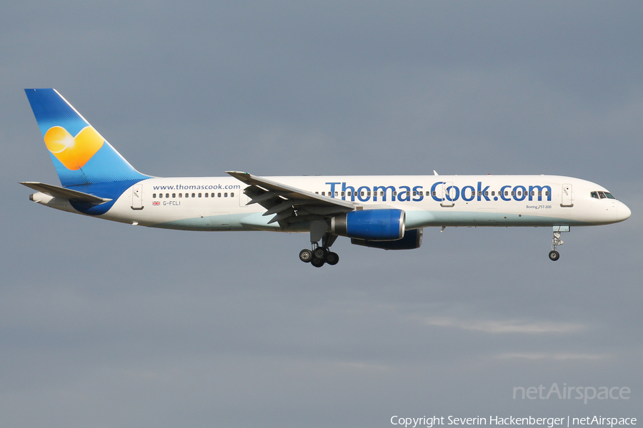 Thomas Cook Airlines Boeing 757-28A (G-FCLI) | Photo 214874