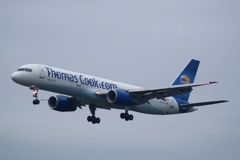 Thomas Cook Airlines Boeing 757-28A (G-FCLI) at  Frankfurt am Main, Germany