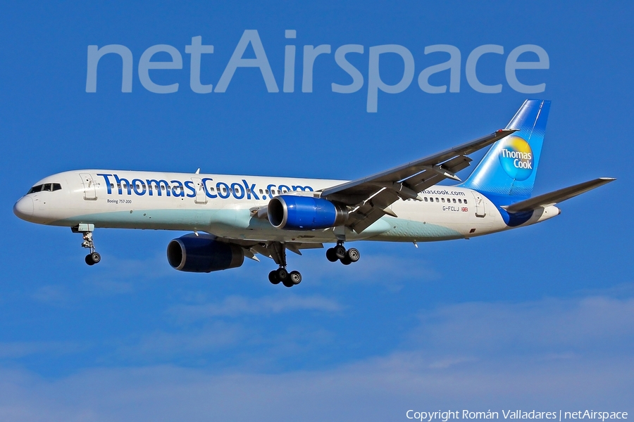 Thomas Cook Airlines Boeing 757-2Y0 (G-FCLJ) | Photo 340734