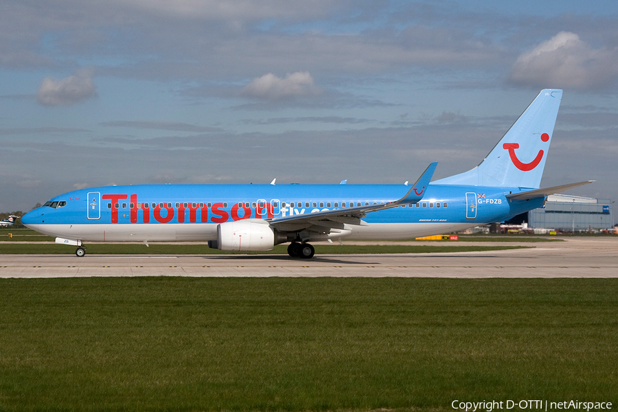 Thomsonfly Boeing 737-8K5 (G-FDZB) | Photo 256682