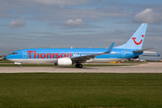 Thomsonfly Boeing 737-8K5 (G-FDZB) at  Manchester - International (Ringway), United Kingdom