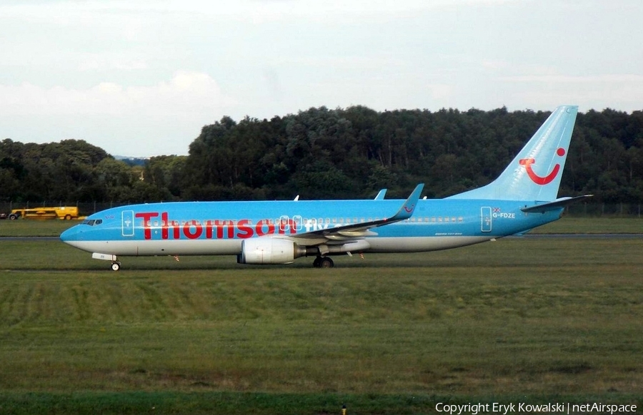 Thomsonfly Boeing 737-8K5 (G-FDZE) | Photo 63068