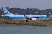 Thomson Airways Boeing 737-8K5 (G-FDZF) at  Corfu - International, Greece