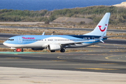 Thomson Airways Boeing 737-8K5 (G-FDZF) at  Gran Canaria, Spain