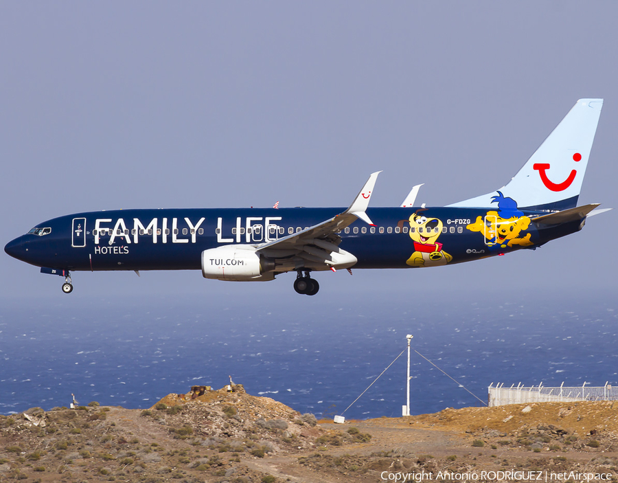 Thomson Airways Boeing 737-8K5 (G-FDZG) | Photo 341274