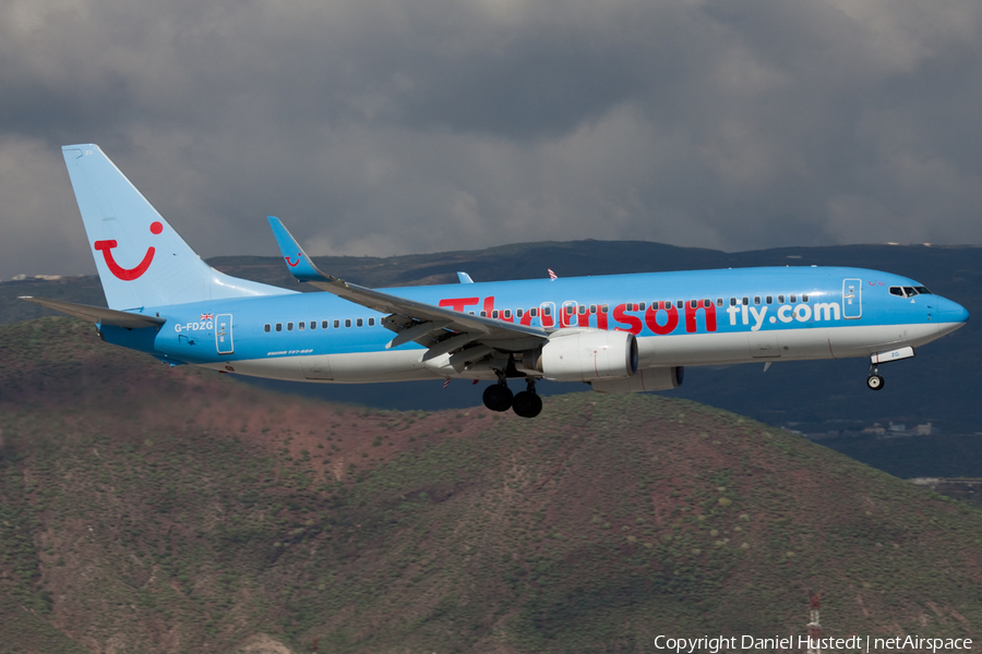 Thomson Airways Boeing 737-8K5 (G-FDZG) | Photo 547849