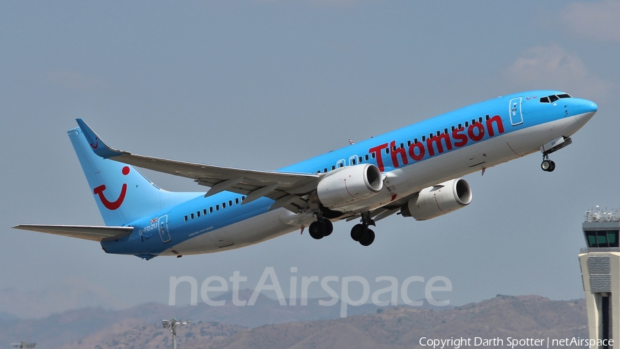 Thomson Airways Boeing 737-8K5 (G-FDZU) | Photo 212638