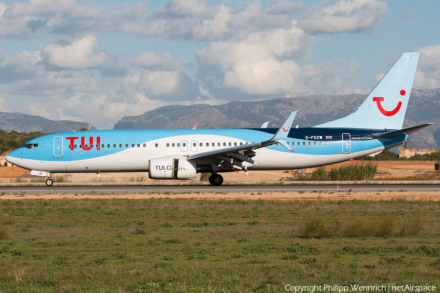 TUI Airways UK Boeing 737-8K5 (G-FDZW) | Photo 289356
