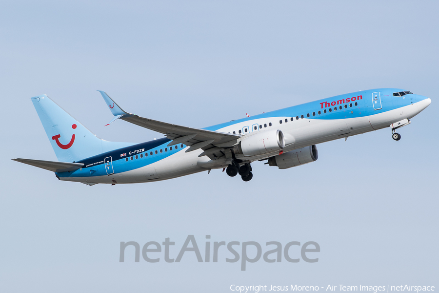 Thomson Airways Boeing 737-8K5 (G-FDZW) | Photo 171149