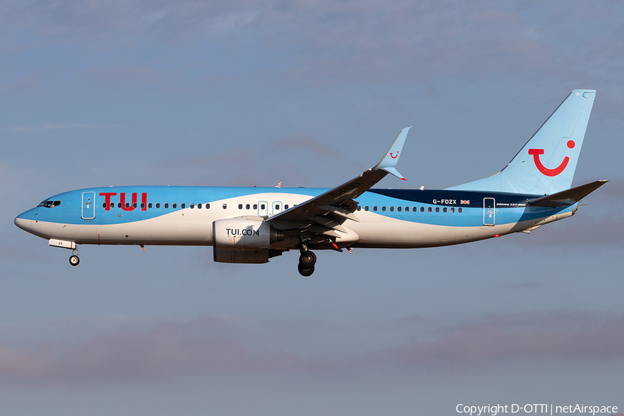 TUI Airways UK Boeing 737-8K5 (G-FDZX) | Photo 354806