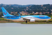 Thomson Airways Boeing 737-8K5 (G-FDZX) at  Corfu - International, Greece