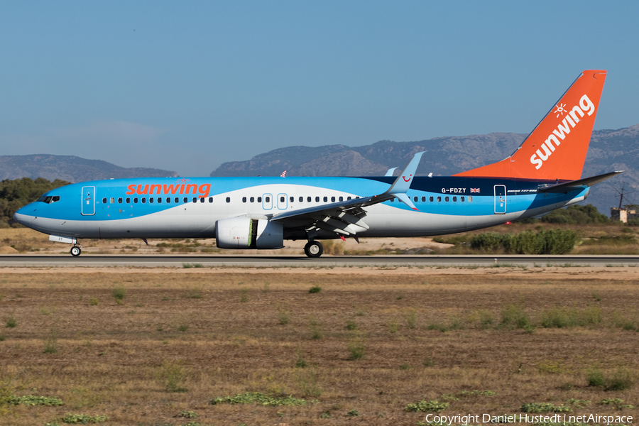 Sunwing Airlines Boeing 737-8K5 (G-FDZY) | Photo 473756