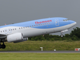 Thomson Airways Boeing 737-8K5 (G-FDZZ) at  Manchester - International (Ringway), United Kingdom