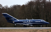 Cobham Aviation Dassault Falcon 20DC (G-FFRA) at  Bournemouth - International (Hurn), United Kingdom