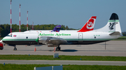 Atlantic Airlines Lockheed L-188C(F) Electra (G-FIJR) at  Hamburg - Fuhlsbuettel (Helmut Schmidt), Germany