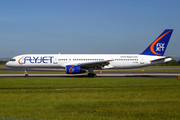 Flyjet Boeing 757-23A (G-FJEB) at  Manchester - International (Ringway), United Kingdom