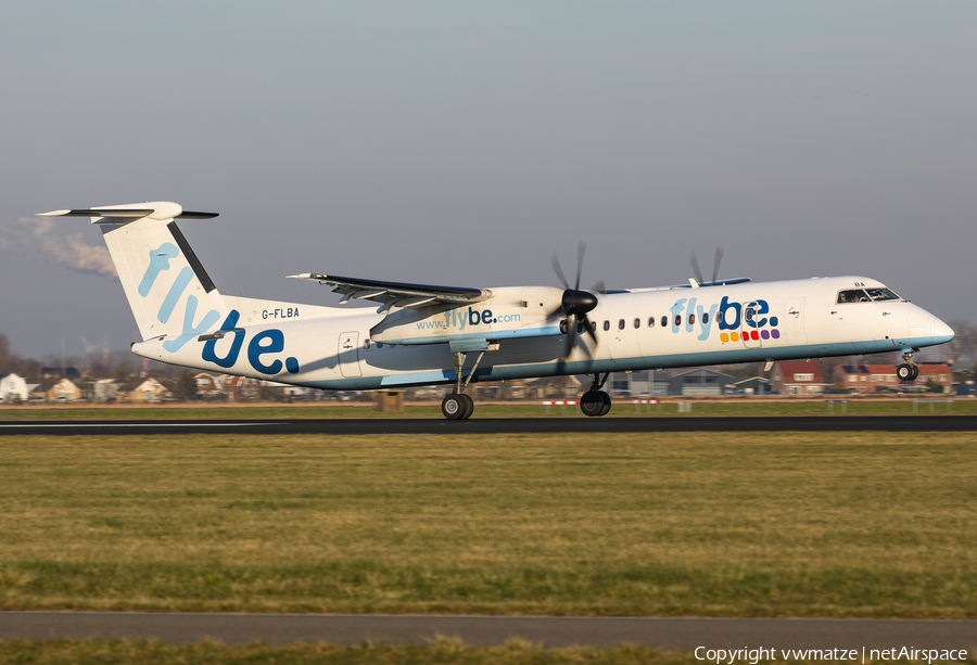 Flybe Bombardier DHC-8-402Q (G-FLBA) | Photo 421274