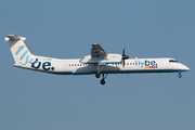 Flybe Bombardier DHC-8-402Q (G-FLBA) at  Dusseldorf - International, Germany