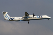 Flybe Bombardier DHC-8-402Q (G-FLBA) at  London - Gatwick, United Kingdom