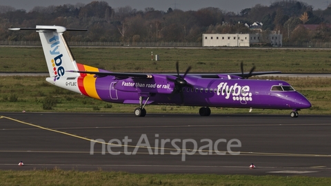 Flybe Bombardier DHC-8-402Q (G-FLBC) at  Dusseldorf - International, Germany