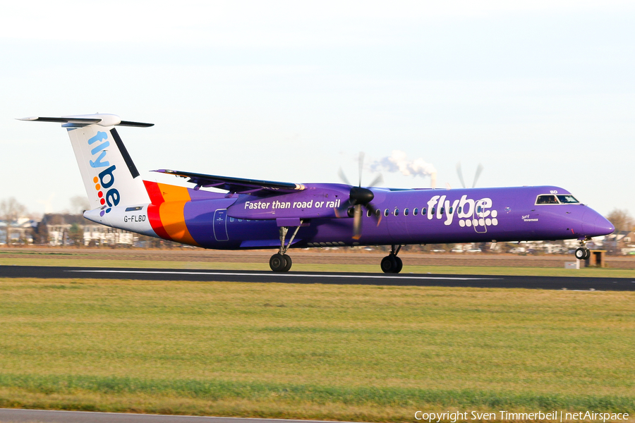 Flybe Bombardier DHC-8-402Q (G-FLBD) | Photo 132195
