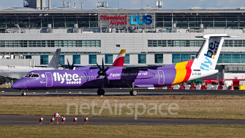 Flybe Bombardier DHC-8-402Q (G-FLBD) at  Dusseldorf - International, Germany