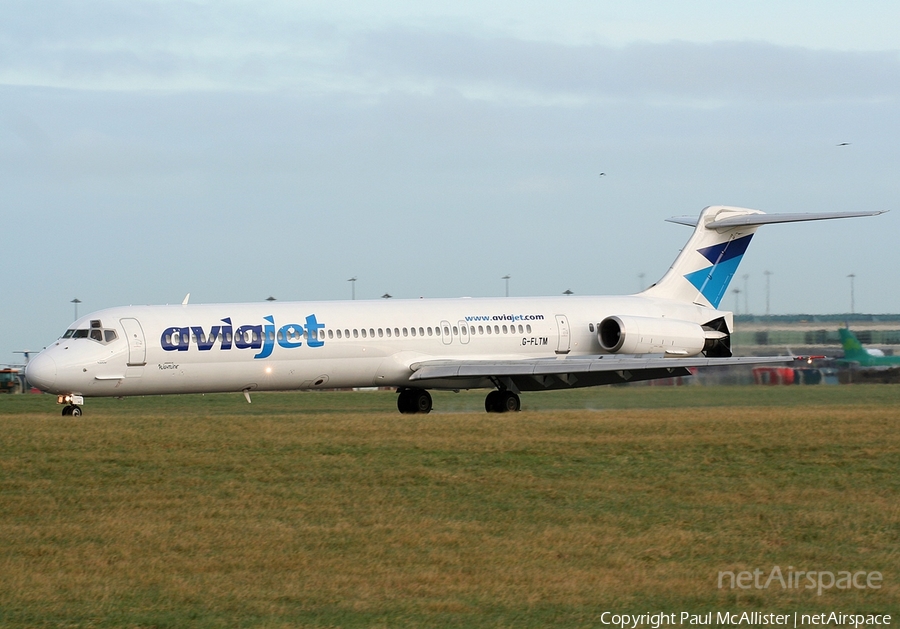 Aviajet McDonnell Douglas MD-83 (G-FLTM) | Photo 25086
