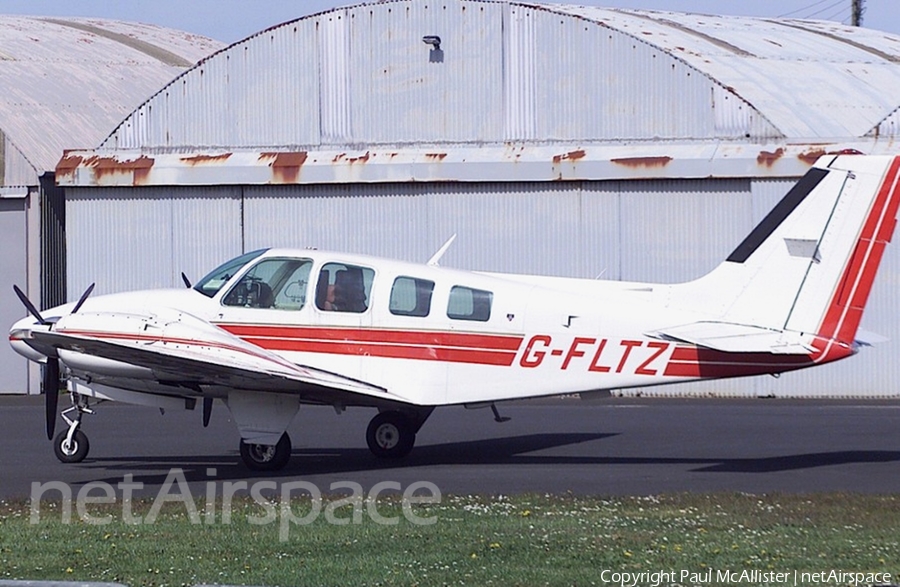 (Private) Beech 58 Baron (G-FLTZ) | Photo 582201