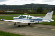 (Private) Beech A36 Bonanza (G-FOZZ) at  Welshpool, United Kingdom