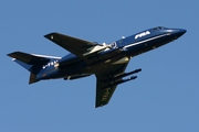 Cobham Aviation (UK) Dassault Falcon 20E (G-FRAI) at  Florennes AFB, Belgium