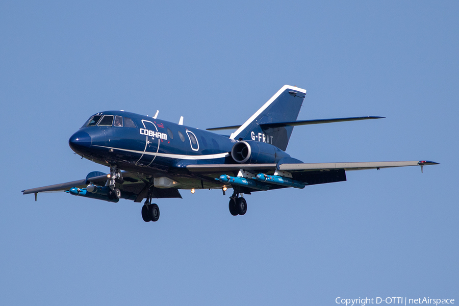 Cobham Aviation (UK) Dassault Falcon 20C (G-FRAT) | Photo 240059