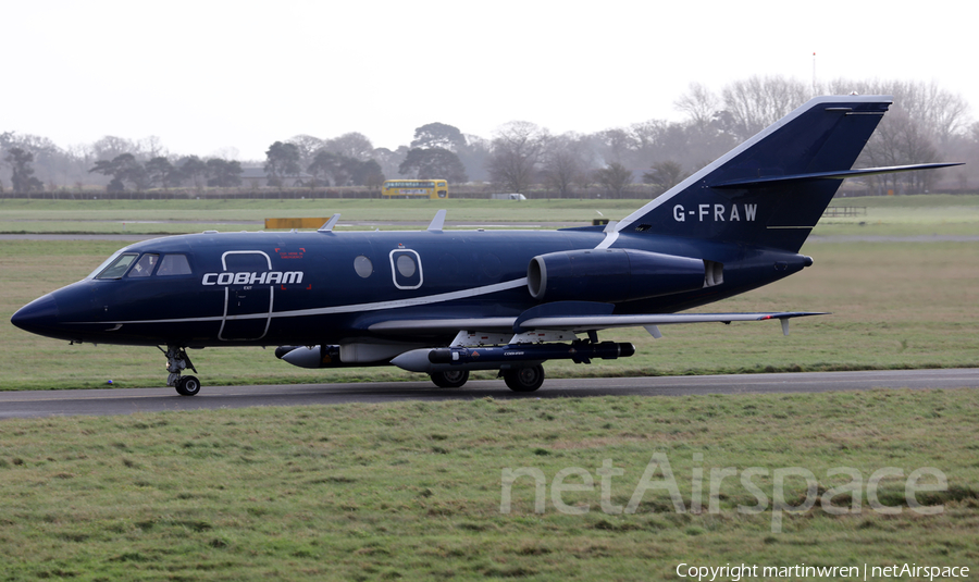 Cobham Aviation (UK) Dassault Falcon 20ECM (G-FRAW) | Photo 371860
