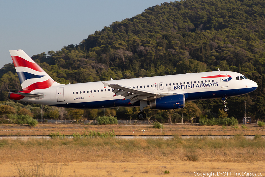 British Airways Airbus A320-233 (G-GATJ) | Photo 344819