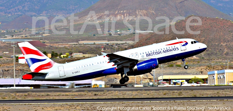 British Airways Airbus A320-233 (G-GATJ) | Photo 148225