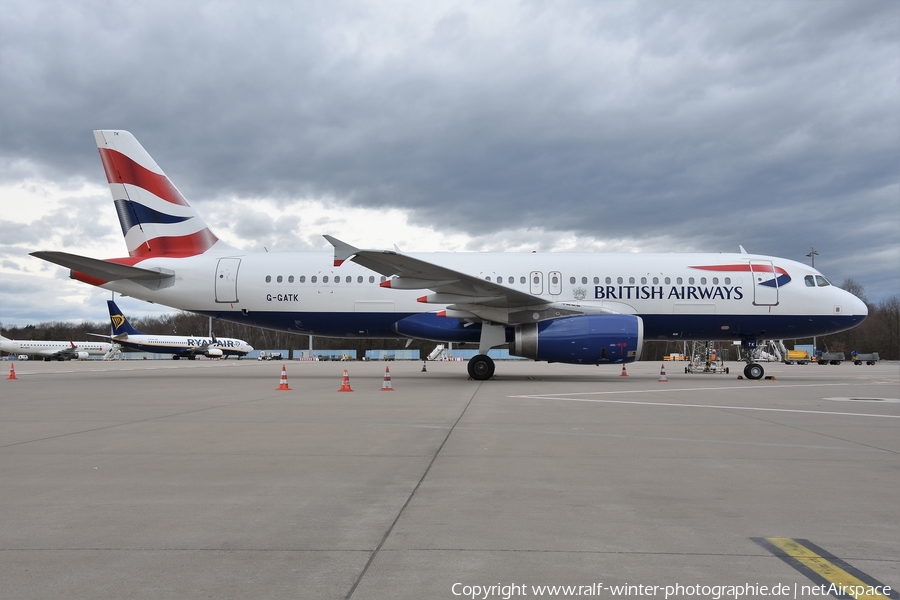 British Airways Airbus A320-233 (G-GATK) | Photo 449147