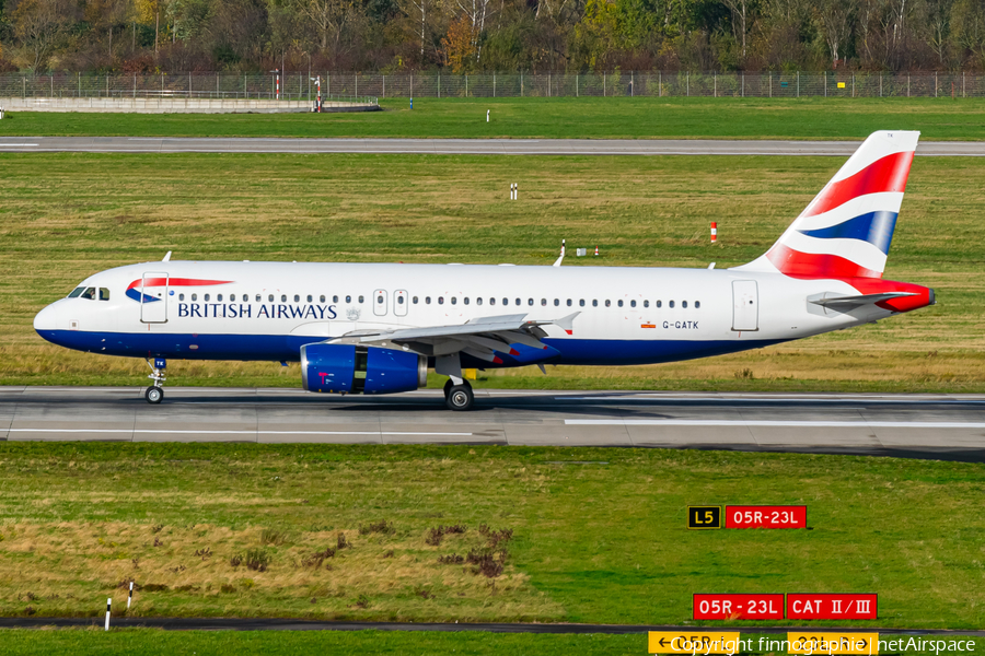 British Airways Airbus A320-233 (G-GATK) | Photo 479553