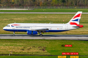 British Airways Airbus A320-233 (G-GATK) at  Dusseldorf - International, Germany