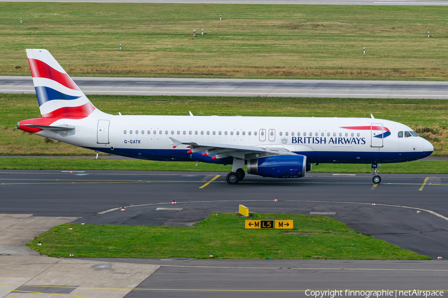 British Airways Airbus A320-233 (G-GATK) | Photo 479563