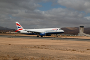 British Airways Airbus A320-233 (G-GATK) at  Fuerteventura, Spain