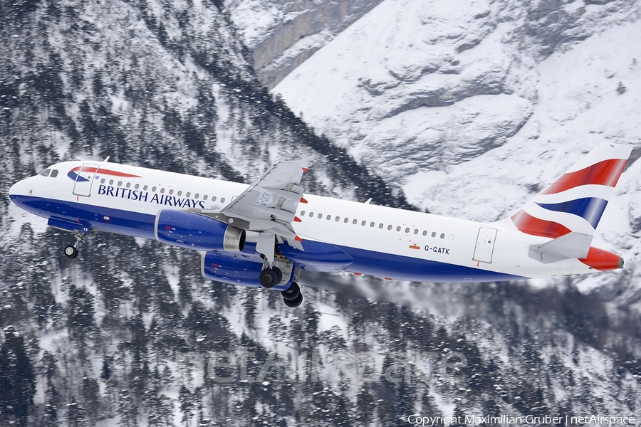 British Airways Airbus A320-233 (G-GATK) | Photo 95450