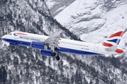 British Airways Airbus A320-233 (G-GATK) at  Innsbruck - Kranebitten, Austria