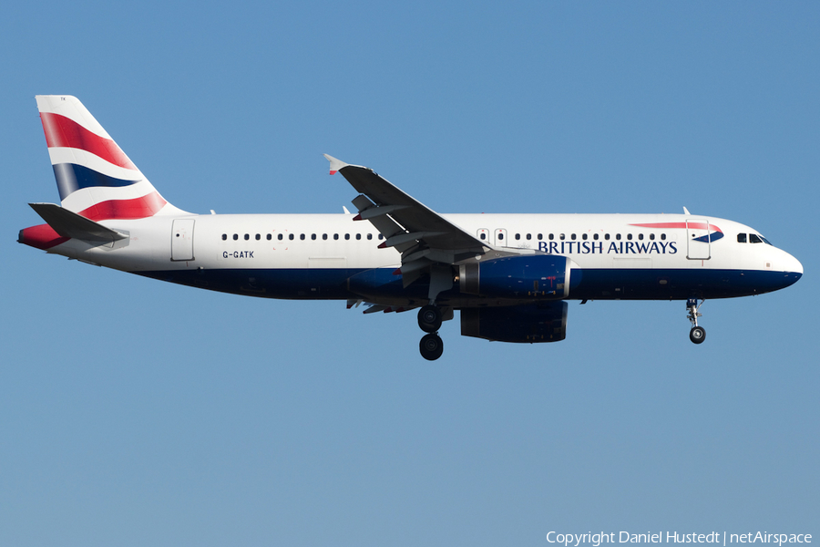 British Airways Airbus A320-233 (G-GATK) | Photo 503551