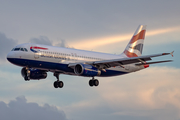 British Airways Airbus A320-233 (G-GATK) at  Gran Canaria, Spain