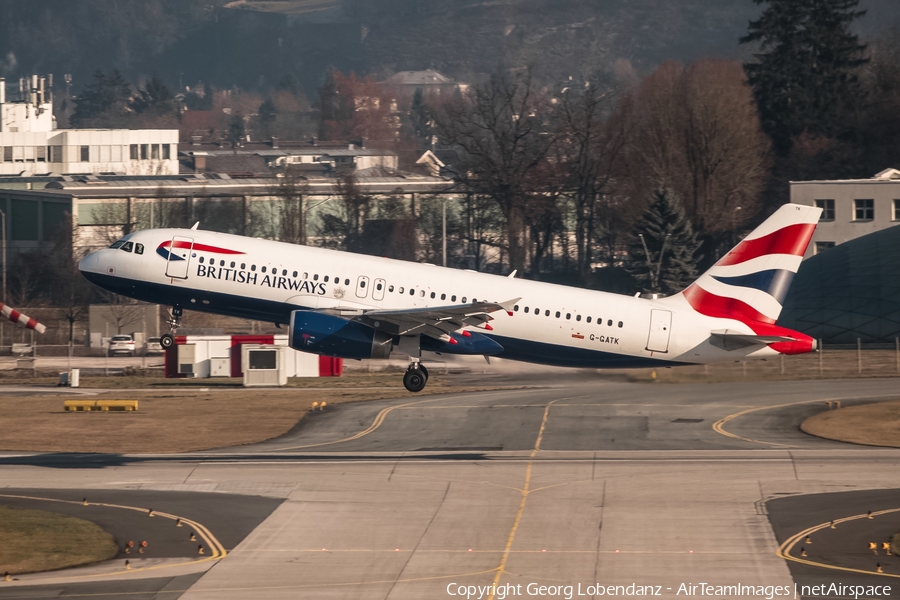 British Airways Airbus A320-233 (G-GATK) | Photo 137524