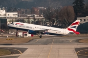 British Airways Airbus A320-233 (G-GATK) at  Salzburg - W. A. Mozart, Austria