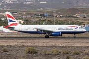 British Airways Airbus A320-233 (G-GATK) at  Tenerife Sur - Reina Sofia, Spain