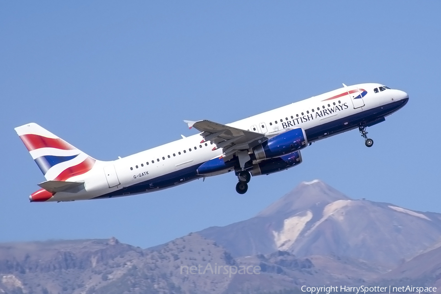 British Airways Airbus A320-233 (G-GATK) | Photo 333158