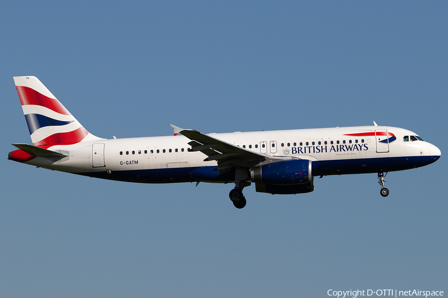 British Airways Airbus A320-232 (G-GATM) | Photo 243062
